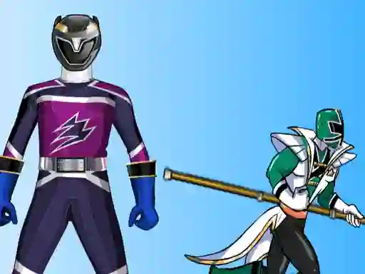 Jwèt Power Rangers Dressup sou entènèt