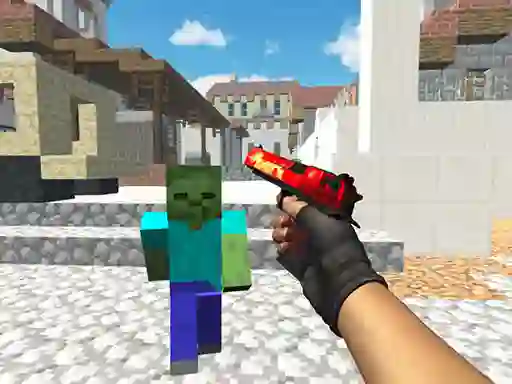 Jwèt Counter Craft 3 Zombies sou entènèt