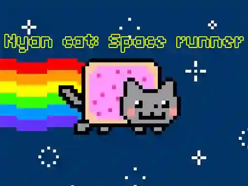 Jwèt Nyan Cat: Space runner sou entènèt