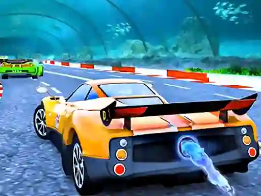 Jwèt Underwater Car Racing Simulator sou entènèt