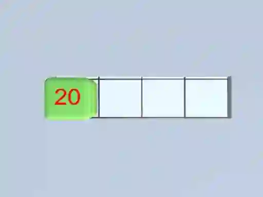 Jwèt Number Box Swipe sou entènèt