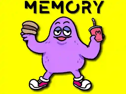 Jwèt Grimace Memory Challenge sou entènèt