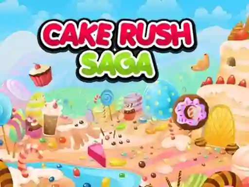 Jwèt Cake Rush Saga sou entènèt