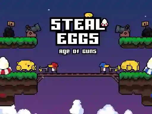 Jwèt Steal Eggs Age of Guns sou entènèt