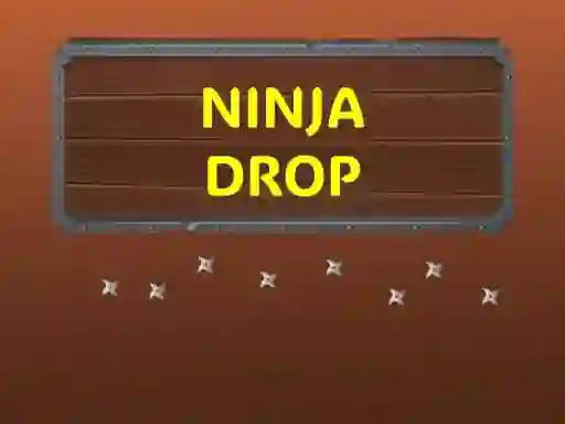 Jwèt Ninja Drop sou entènèt