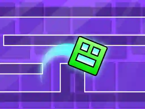 Jwèt Geometry Dash Maze Maps sou entènèt