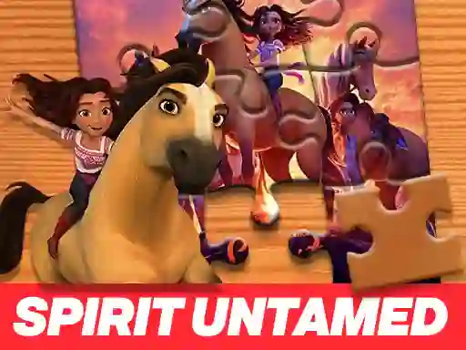 Jwèt Spirit Untamed Jigsaw Puzzle sou entènèt