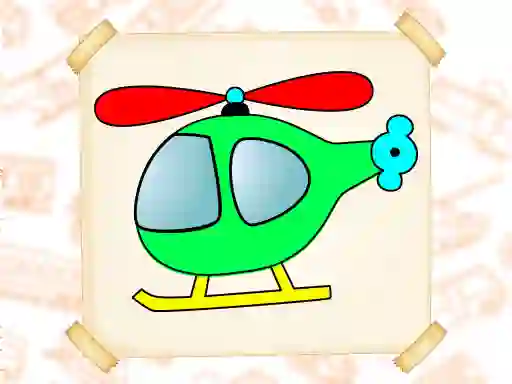Jwèt Coloring Book Vehicles sou entènèt