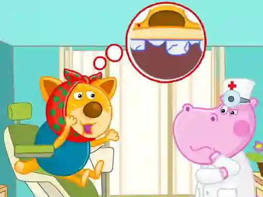 Jwèt Hippo Dentist sou entènèt