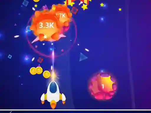Jwèt Meteorite Shooter sou entènèt