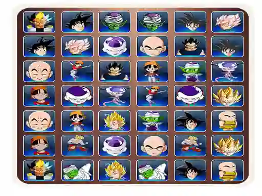 Jwèt ?Find The Dragon Ball Z Face sou entènèt