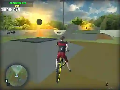 Jwèt Bmx Xtreme 3D Stunt sou entènèt