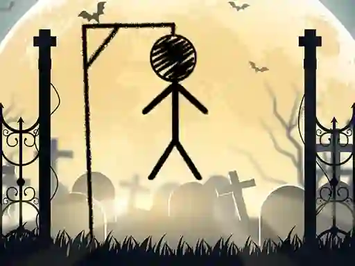 Jwèt Halloween Hangman sou entènèt