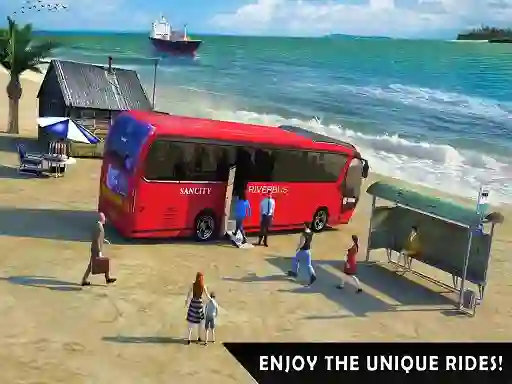 Jwèt Floating water surface bus sou entènèt