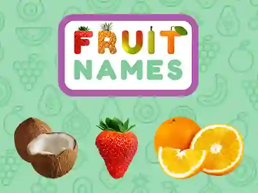 Jwèt Fruit Names sou entènèt