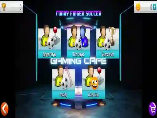 Jwèt Funny Finger Soccer sou entènèt