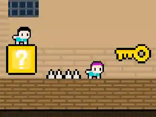 Jwèt Pixcade 2 Player Escape sou entènèt