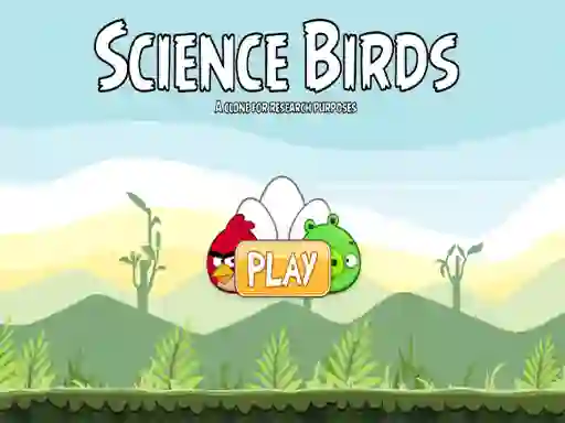 Jwèt Science Birds sou entènèt