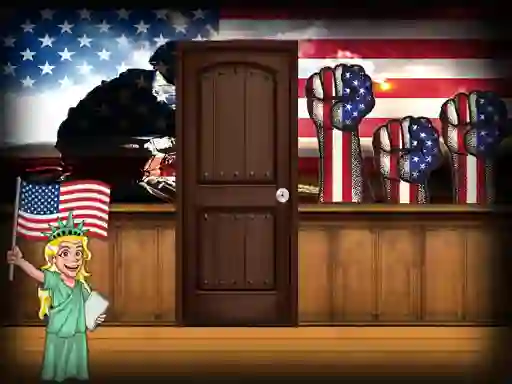 Jwèt Amgel 4th Of July Escape sou entènèt
