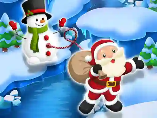 Jwèt Santa SnowMan Jump sou entènèt