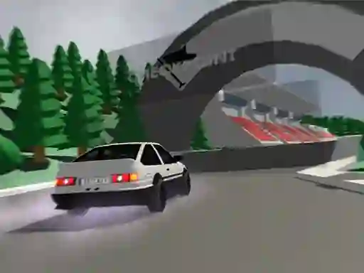 Jwèt Low poly car racing sou entènèt