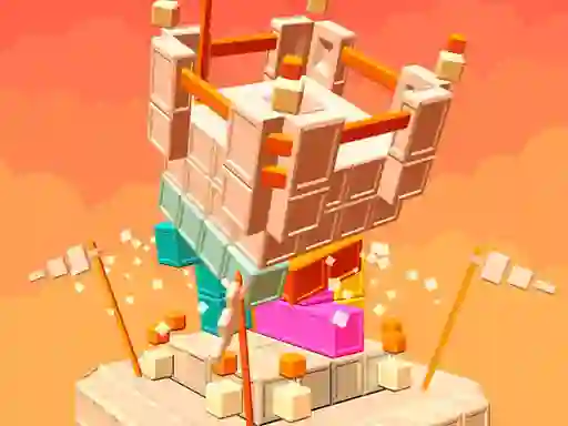Jwèt Demolish Castle Puzzle sou entènèt