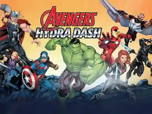 Jwèt Superheroes Avengers Hydra Dash sou entènèt