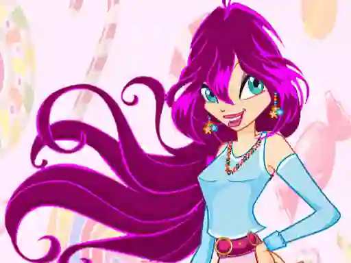 Jwèt Winx Candy Girl sou entènèt