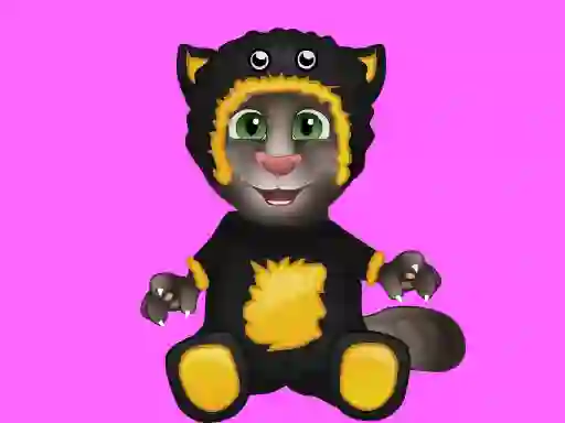 Jwèt Baby Talking Tom Bathing sou entènèt