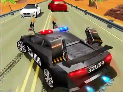 Jwèt Police Highway Chase Crime sou entènèt