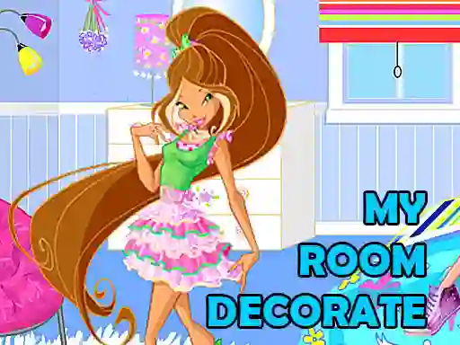 Jwèt Winx Room Decorate sou entènèt