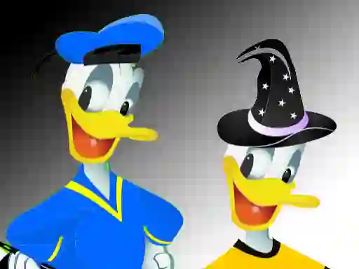 Jwèt Donald Duck Dressup sou entènèt
