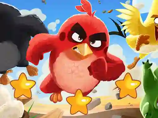 Jwèt Angry Birds Hidden Stars sou entènèt