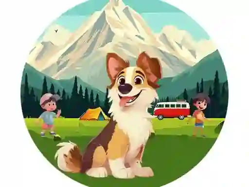 Jwèt Dog Hide N Seek sou entènèt