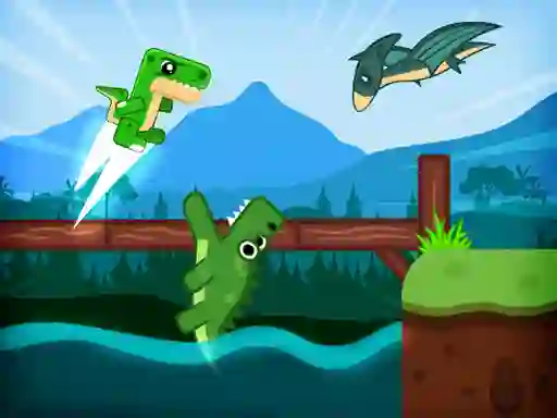 Jwèt Dino kids Adventure sou entènèt