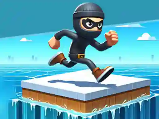 Jwèt Coin Thief 3D Race sou entènèt
