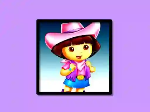 Jwèt Dora the Puzzle Challenge sou entènèt