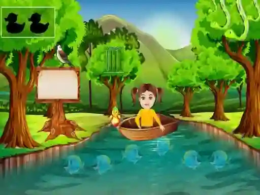 Jwèt Boat Girl Escape 2 sou entènèt
