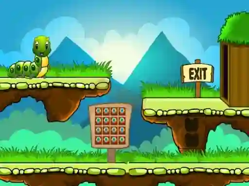 Jwèt Caterpillar Escape sou entènèt