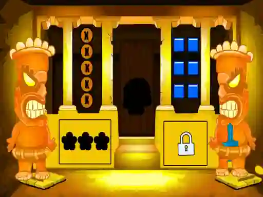 Jwèt Tiki Cave Escape sou entènèt