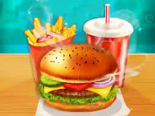 Jwèt Happy Kids Burger Maker sou entènèt