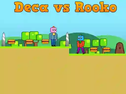 Jwèt Deca vs Rooko sou entènèt