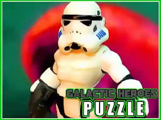 Jwèt Galactic Heroes Puzzle sou entènèt