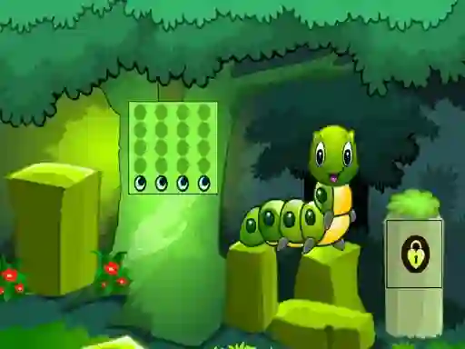 Jwèt Caterpillar Forest Escape sou entènèt