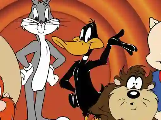 Jwèt Looney Tunes Jigsaw Puzzle Collection sou entènèt