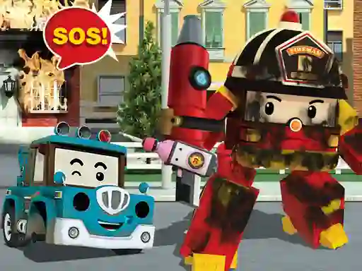 Jwèt Robot Car Emergency Rescue 2 sou entènèt