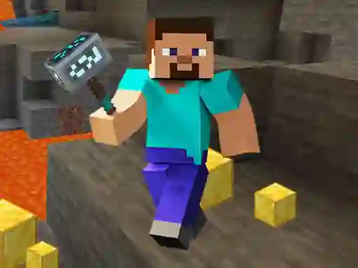 Jwèt Minecraft Hidden Golden Blocks sou entènèt