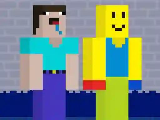 Jwèt NoobLOX Rainbow Friends sou entènèt