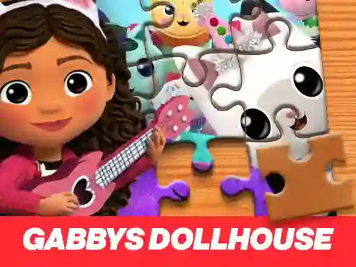 Jwèt Gabbys Dollhouse Jigsaw Puzzle sou entènèt