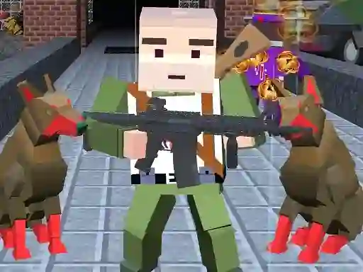 Jwèt Pixel Apocalypse Survival Online sou entènèt